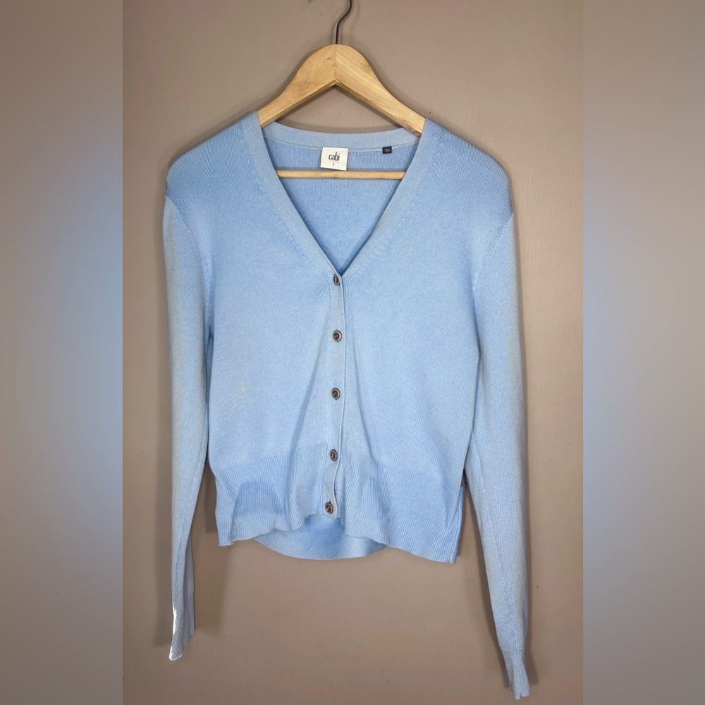 CABI Cut Out Cardigan LARGE
